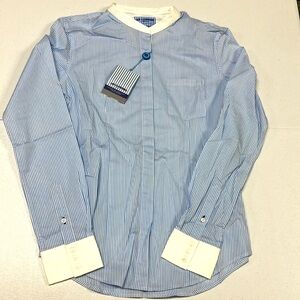 Les Canebiers Women’s NWT Long Sleeve Button Down Shirt